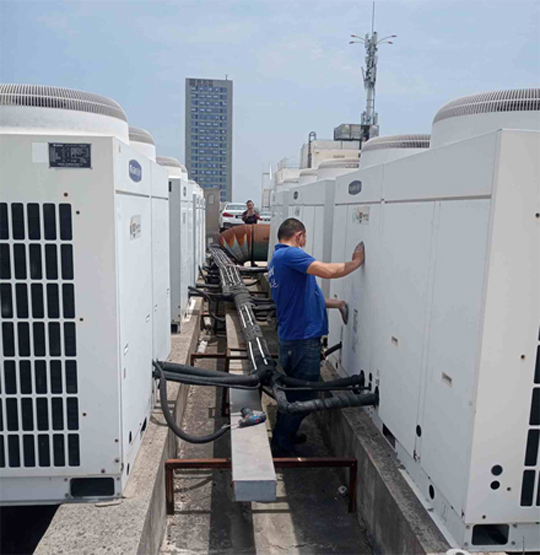 平罗中央空调制热和不制冷系统维修方法